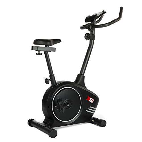 ANCHEER Ergometer Heimtrainer Fahrrad Klappbar, Heim Sitzfahrrad F-Bike Senioren Testsieger, Multifunktionaler Beintrainer X-Bike Fahrradtrainer, Cyclette mit APP-Steuerung, Herzfrequenz (gray)