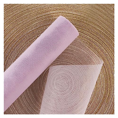 Blumenstrauß-Wickelpapier 50 cm x 5 Yard Blumenverpackungspapier, Netz, Geschenkverpackung, Netzgarn, Blumenverpackung, weicher Tüll, Blumenstrauß, Blumenverpackungsrolle Blumenstrauß Papier (Color :