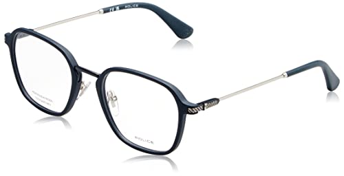 Police Herren VPLG78 Sonnenbrille, SEMI MATT Full Blue, 52