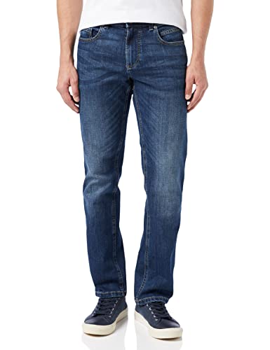 Camel Active Herren 5-POCKET WOODSTOCK Bootcut Jeans, Blau (Stone Blue 45), W32/L32 (Herstellergröße: 32/32)