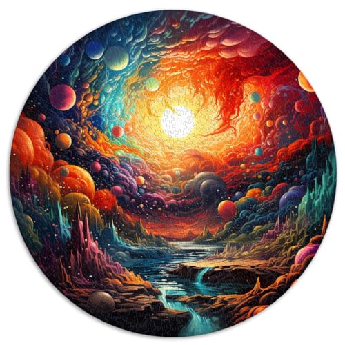 Puzzle für kosmische Träume, 1000 Teile, für Erwachsene, Geschenke, 67,5 x 67,5 cm, Lernpuzzle zum Stressabbau, schwierige Herausforderung