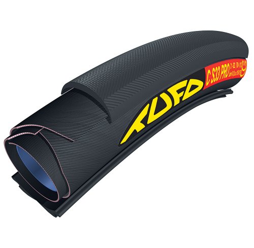 Tufo C S33 Pro Road Schlauchreifen für Drahtfelgen 28''x21mm 60tpi schwarz