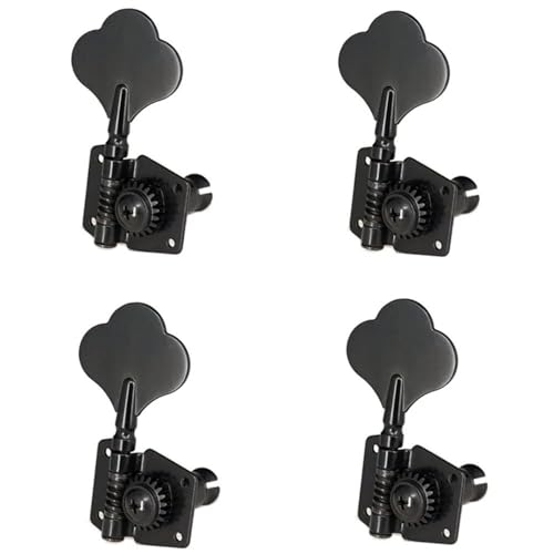 Strings Tuning Pegs Mechaniken Für Gitarre Offener Bass-Tuner-Stimmstift mit Schraubkragen und robustem Innenzahnrad (Color : 4 R)