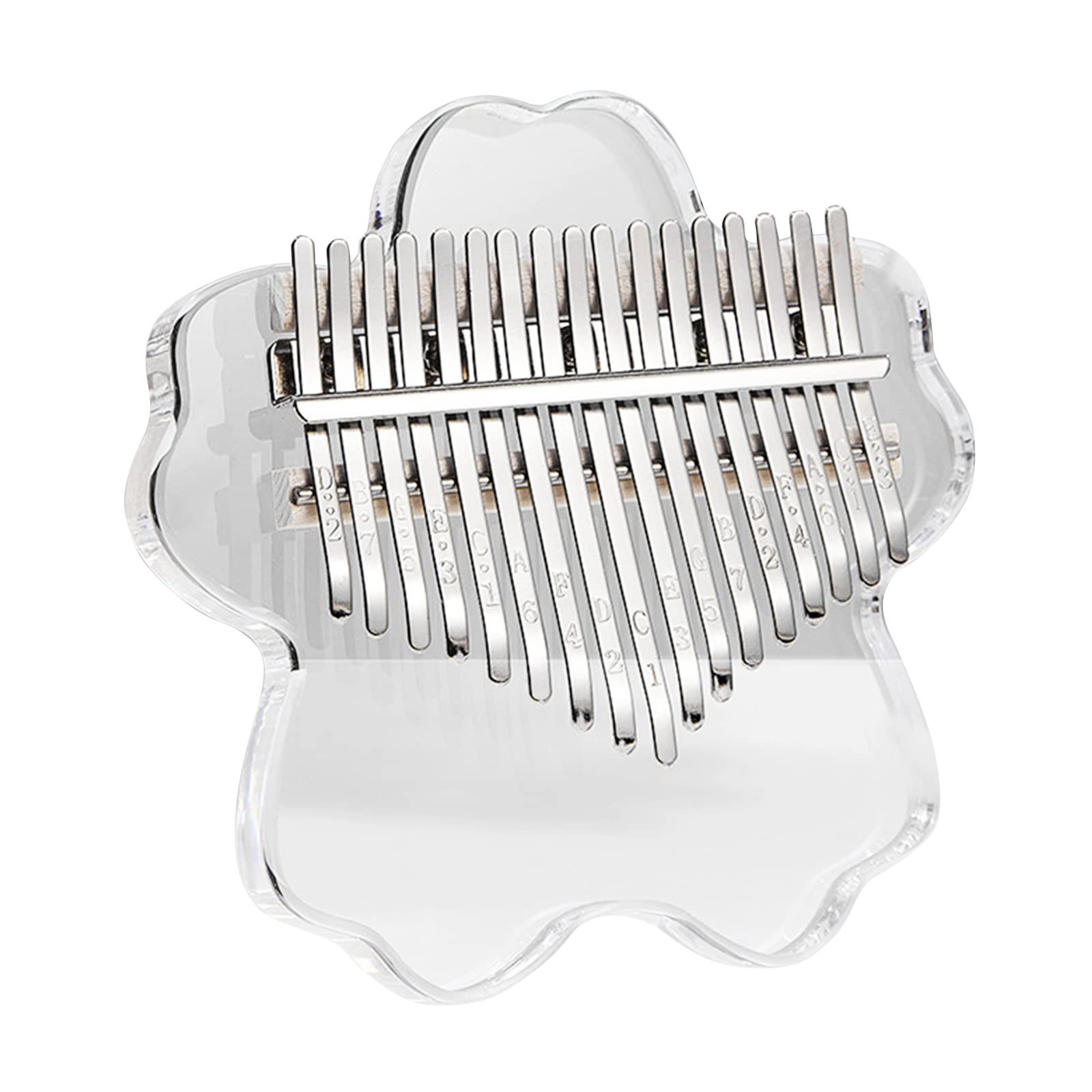 Beruf Kalimba 17/21 Tasten Daumenklavier Mit Lernanleitung Und Stimmhammer Acryl Fingerklavier Für Kinderanfänger 21 Tasten Kalimba Kits Für Anfänger Fingerklavier Kalimba Mini Daumenklavier 17 Tasten