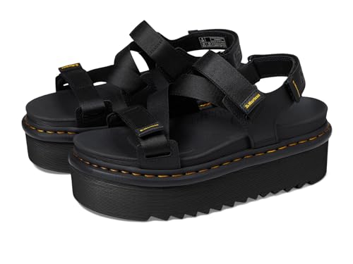 Dr. Martens Kimber Ii Damen-Sandalen, Black Athena, 8