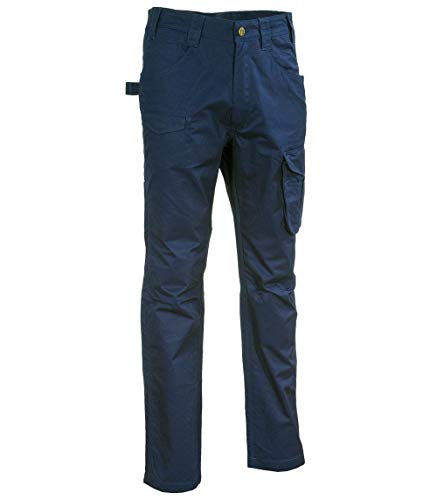 Cofra V477-0-02.Z46 KALAMATA Hose, 100% Baumwolle 250G, Marineblau, Größe 46