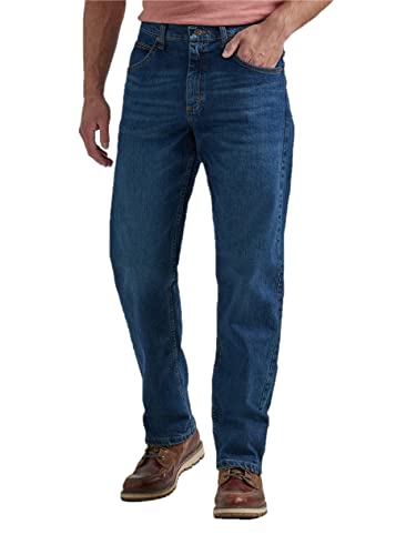 Wrangler Herren Classic Relaxed Fit Jeans, Flex Dark, 40W / 30L