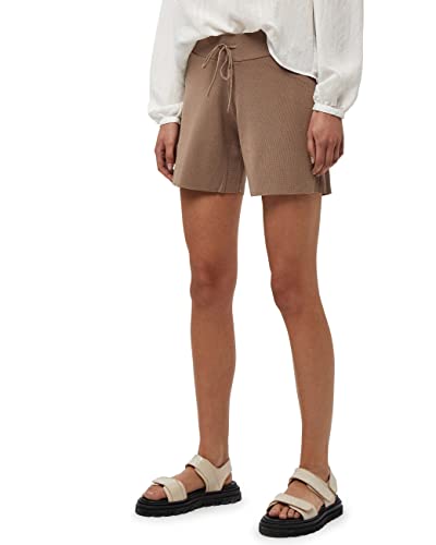 Peppercorn Women's Elsa Knit Shorts Linen, Ermine Brown, L