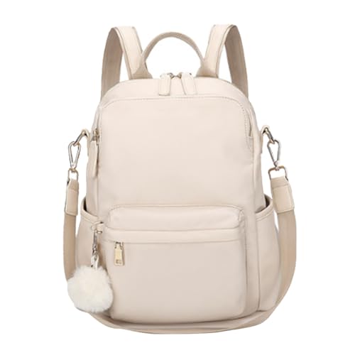 Leathario Damen Rucksack ，Rucksack Anti Diebstahl，Rusack für Mädchen Und Fraun，Cityrucksack Modern Elegant zur Schule Arbeit Reise, Schwarz, Große Kapazität