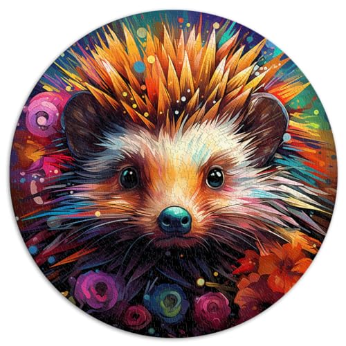 Spielgeschenk Puzzle Tier-Igel 1000 Teile Puzzle Erwachsene Puzzle Geschenke 67,5x67,5cm DIY Puzzle Spielzeug ganze Familie