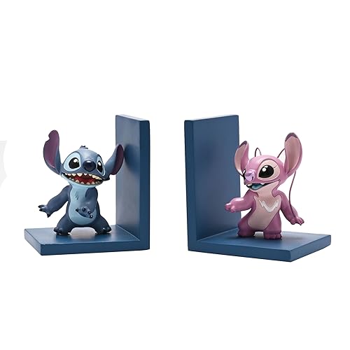 Disney Icon Stitch and Angel Character Buchstützen in Geschenkbox