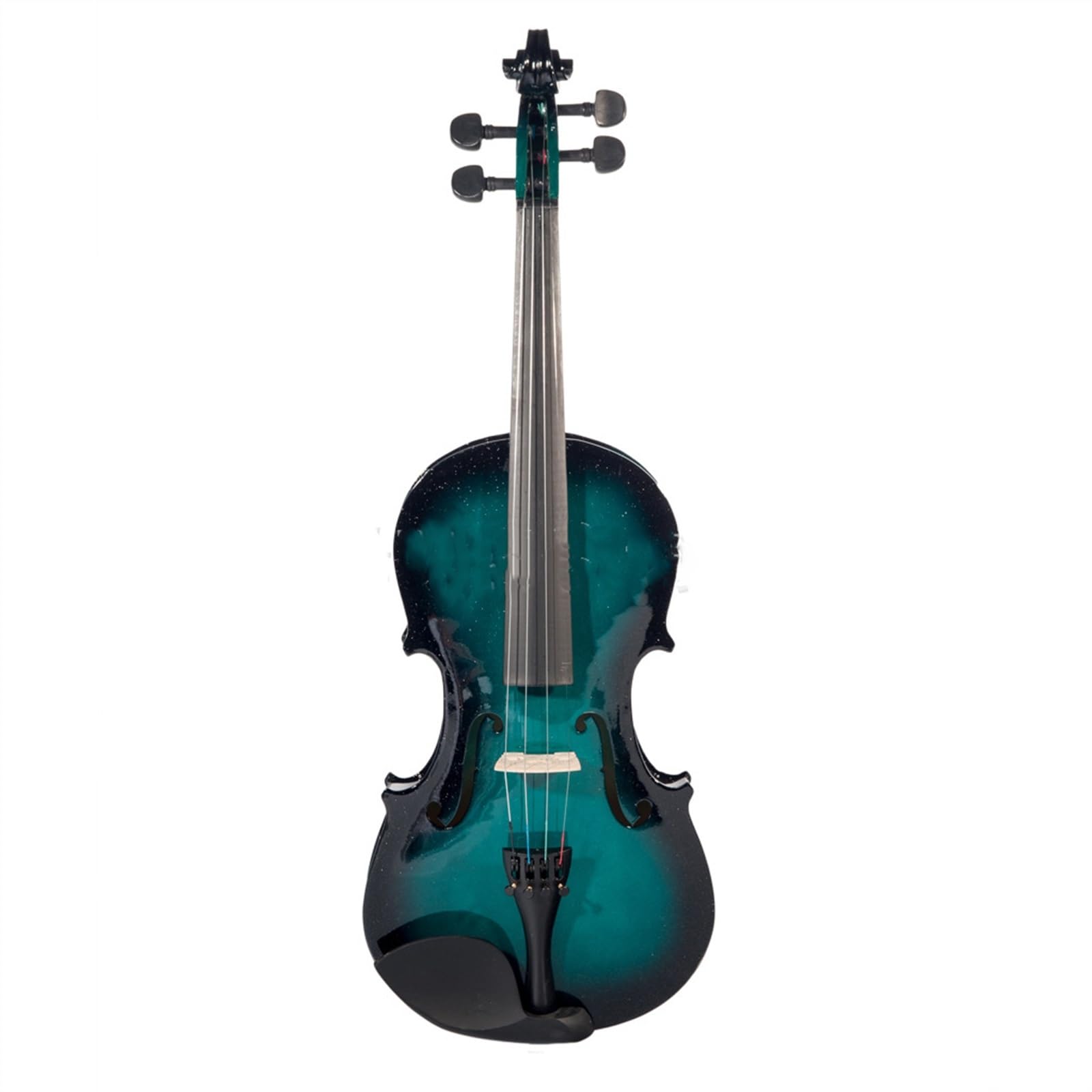 Standard Violine Violine Handgefertigt Farbverlauf Volle Größe Mit Kofferzubehör(Blackblue)