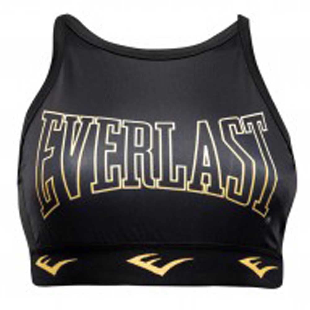 Everlast Damen Sport Boxen BH Duran, Schwarz Gold, S