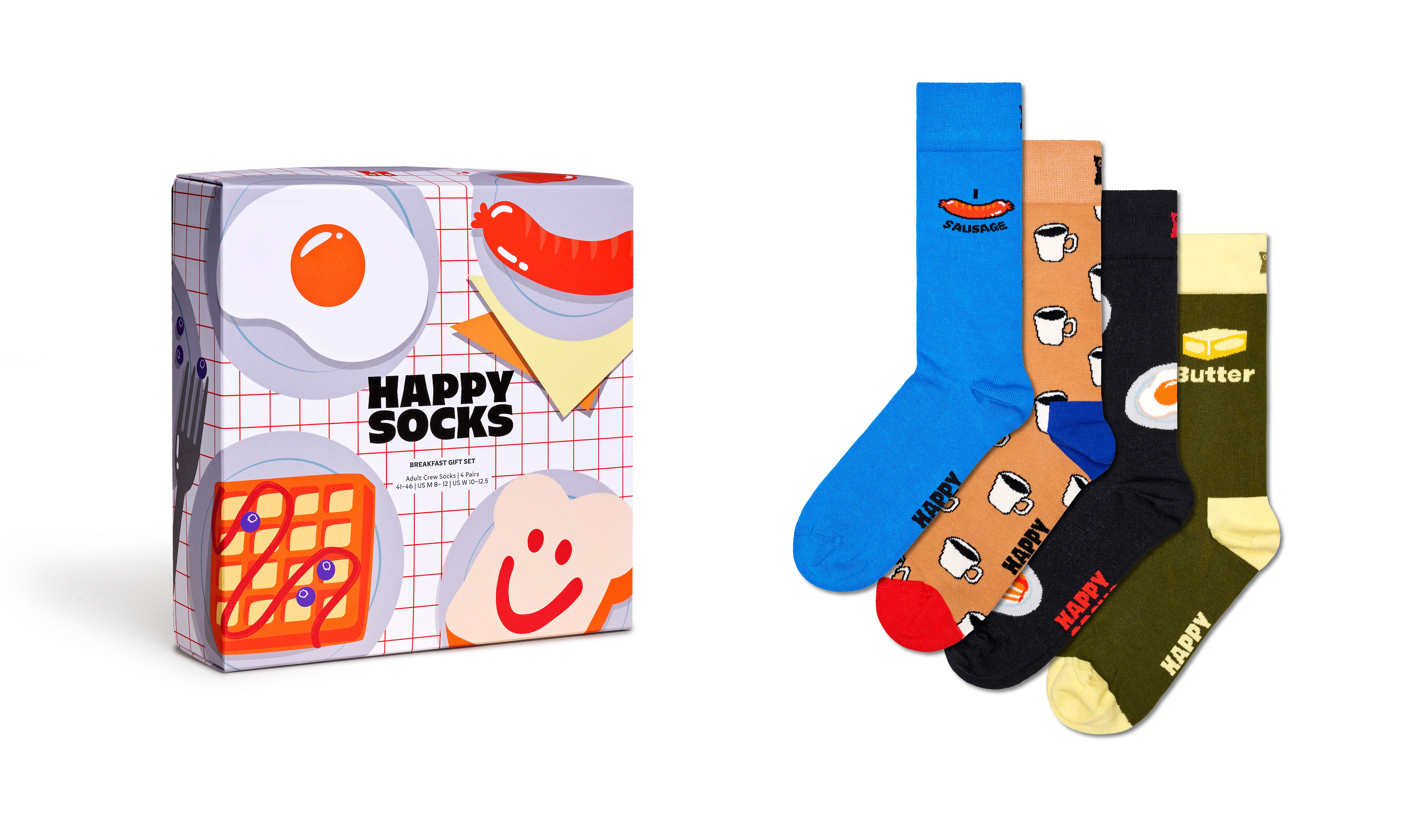 Happy Socks Langsocken, (Box, 4er-Pack)