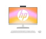 HP All-in-One PC | 23,8" FHD-Display | AMD Ryzen 5 7520U | 8 GB DDR5 RAM | 512 GB SSD | AMD Radeon Graphics| Windows 11 Home | Weiß