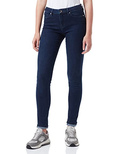 Love Moschino Womens Superstretch Blue Denim Jeans, 25