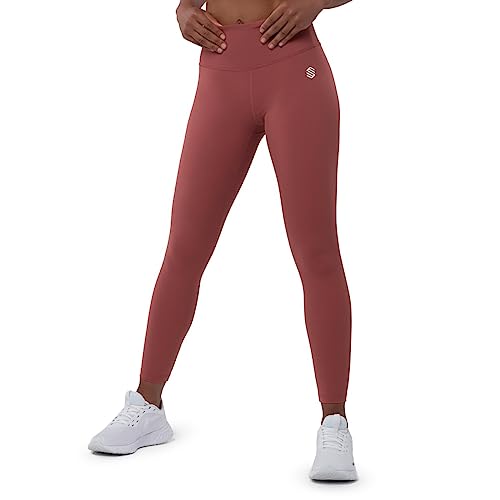 SIROKO Terrakotta-Leggings für Damen, mittlere Größe, Terrakotta/Kupferrot, L