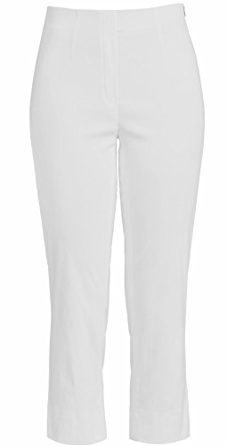 Robell Trousers Dreiviertel-Hose Marie 07 Gr. 44, white 10