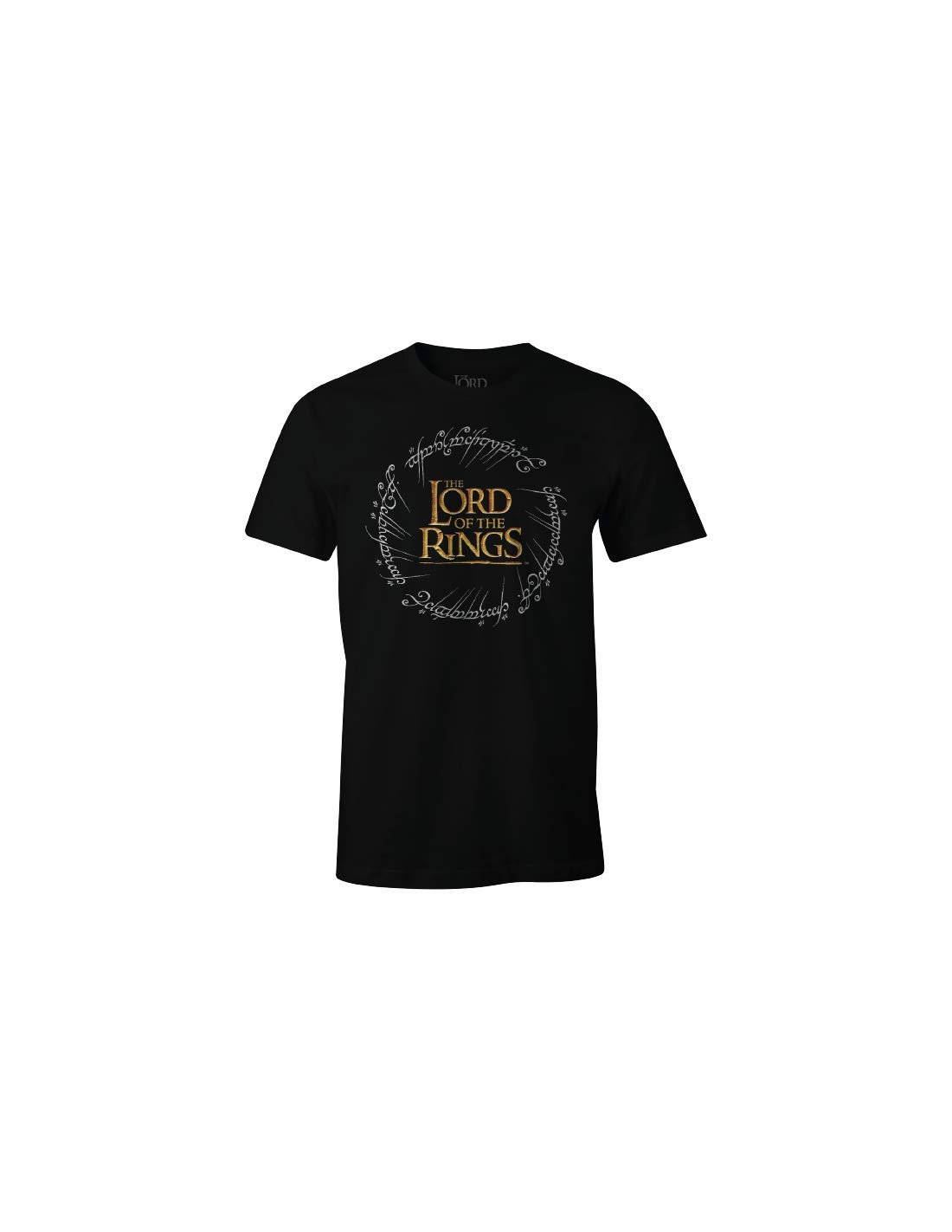 The Lord Of The Rings Herren Melotrmts003 T-Shirt, Schwarz, M