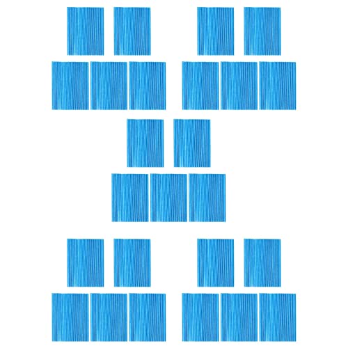 BRIUERG 25 Blatt Luftreiniger Ersatzfilter Ersatzfaltenfilter Ersatzfilter Staubfaltenfilter