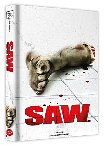 Saw - 2-Disc Limited Director's Cut Mediabook (Cover A) (wattiert) - limitiert auf 500 Stück