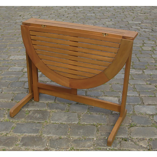 MERXX Gartentisch, BxHxT: 90 x 74 x 60 cm, Tischplatte: Eukalyptusholz - beige 2