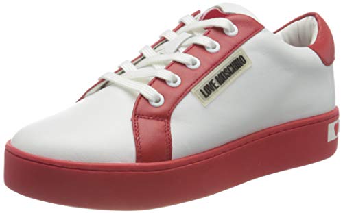 Love Moschino Damen SS21 Schuh, Bianco, 38 EU