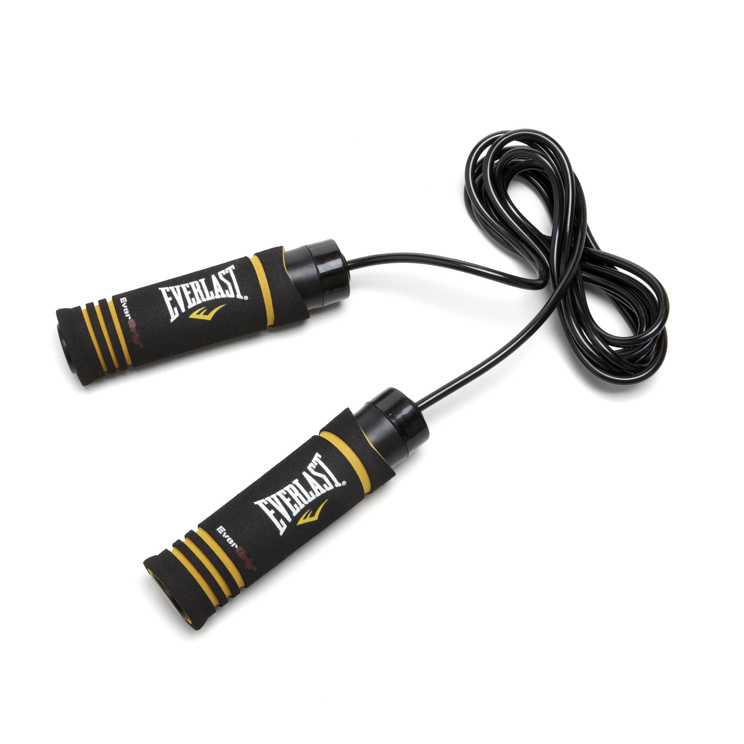 Everlast Unisex - Erwachsene Sport Boxen Springseil Evergrip Weighted Jump Rope, Schwarz, 275 cm