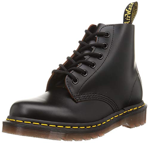 Dr. Martens Vintage 101 Boot Quilon Made in England Black, Schwarz , 42 EU