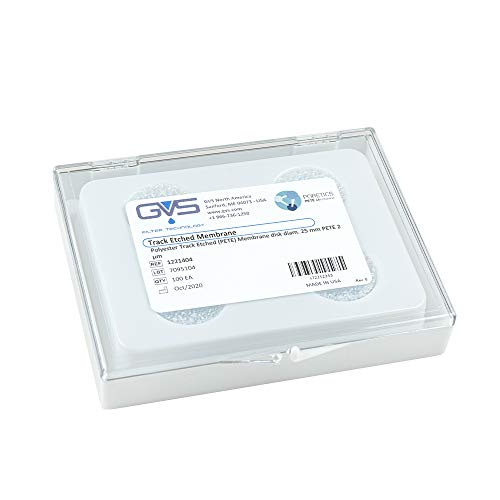 GVS Filter Disc, PETE Membran, 2.0µm, 25mm, 100/pk