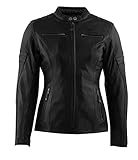 Rusty Stitches Lederjacke Joyce V2 Lady Damen Motorradjacke, 38