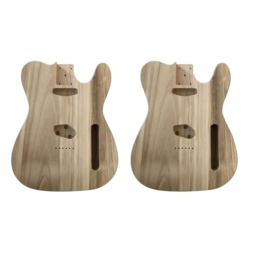 2X Gitarrenkörper Ahornkappe DIY E-Gitarre Ersatzteile Für Unvollendete Für TL E-Gitarre