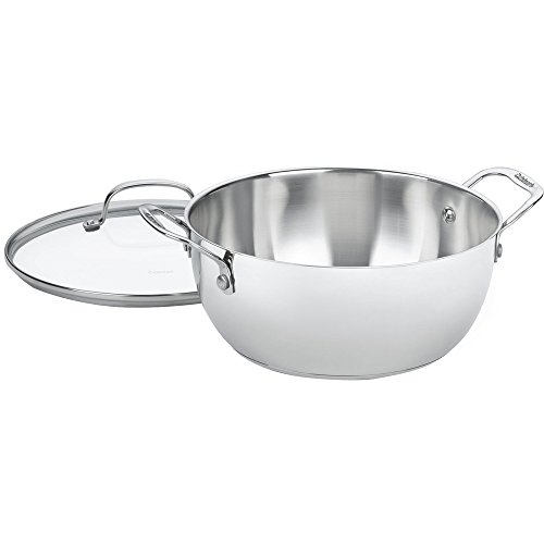 Cuisinart 755-26GD Chef's Classic Mehrzweckpfanne, 5,5 l Küchenutensilien-Kollektion, Stahl, 5.5, 5,5 Quart