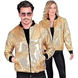 W WIDMANN MILANO Party Fashion - Party Fashion Bomberjacke, Pailletten Jacke, Weste, Party Outfit, Disco