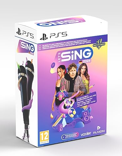 Let's Sing 2024 German Version (+ 2 Mics) (PlayStation 5) (AT-PEGI)