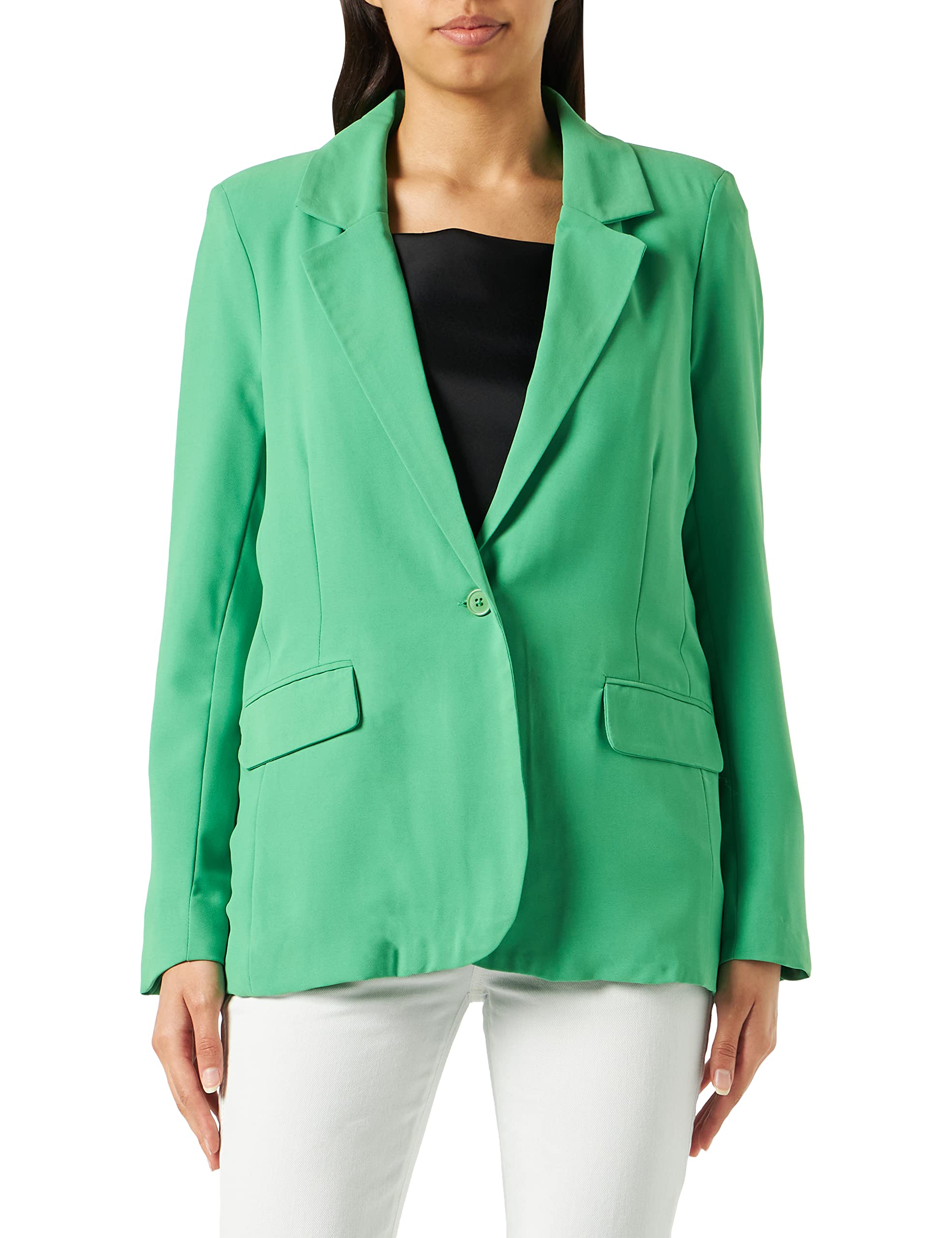 JDY Damen Jdyvincent L/S Pnt Noos Blazer, Kelly Green, S EU