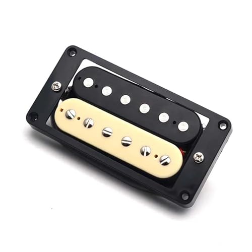 Gitarren-Tonabnehmer, Humbucker, Doppelspulen-Tonabnehmer Für E-Gitarre, 50/52 Mm, Mit Montagerahmen, Gitarrenzubehör e gitarren tonabnehmer (Color : Bridge)