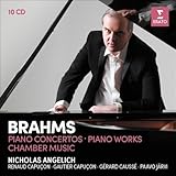 ARGELICH/CAPUCON-BRAHMS: PIANO CONCERTOS, PIANO WORKS, CHAMBER MUSIC