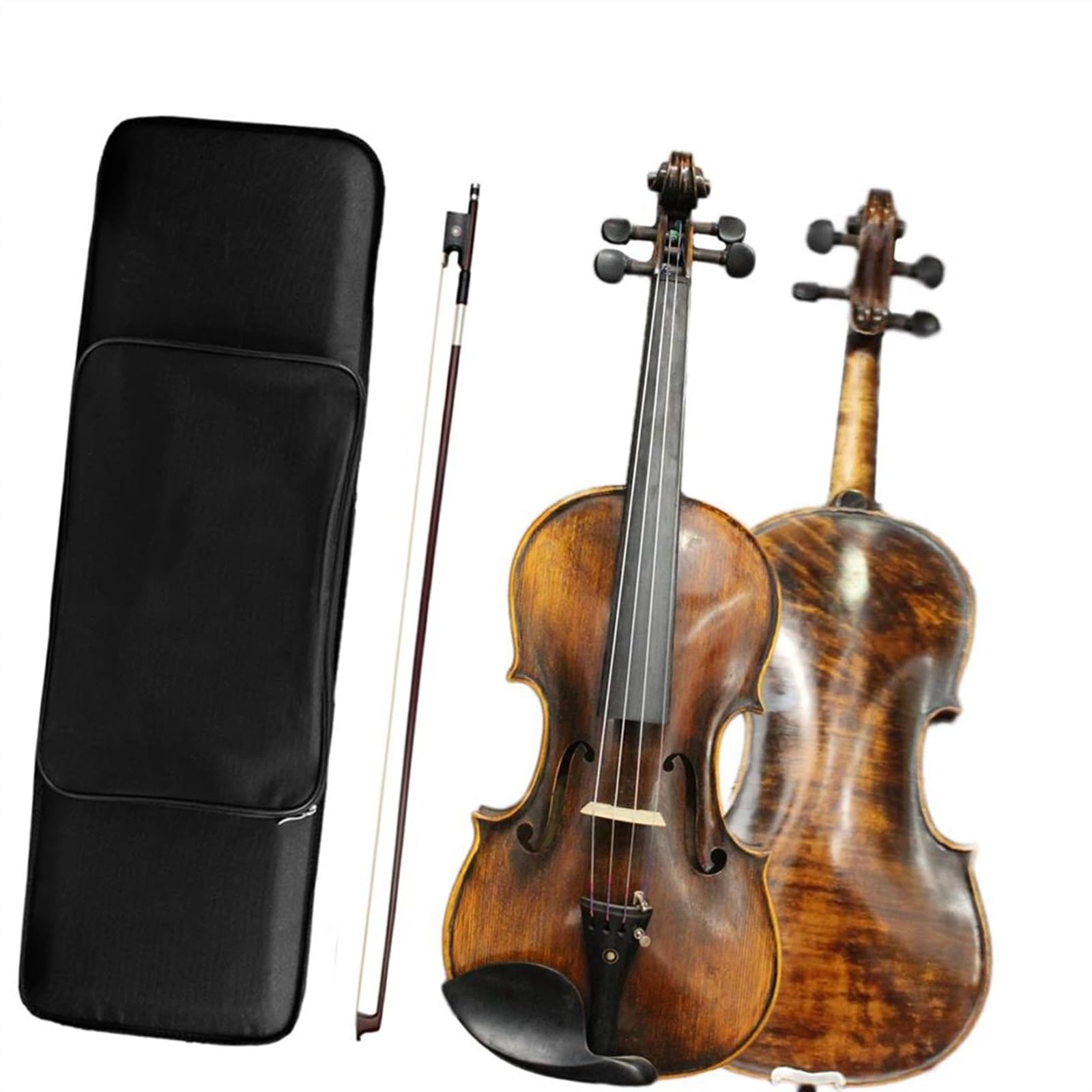 Standard Violine Master Dark Antique 4/4 Violine Violino Europäischer Ahorn Laut KIT