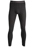 jbs Herren Lange Unterhose Dess. 993 Wool, Schwarz, L