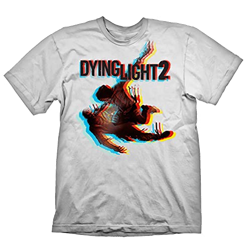 Dying Light 2 T-Shirt "Aiden Freefall" White Size S