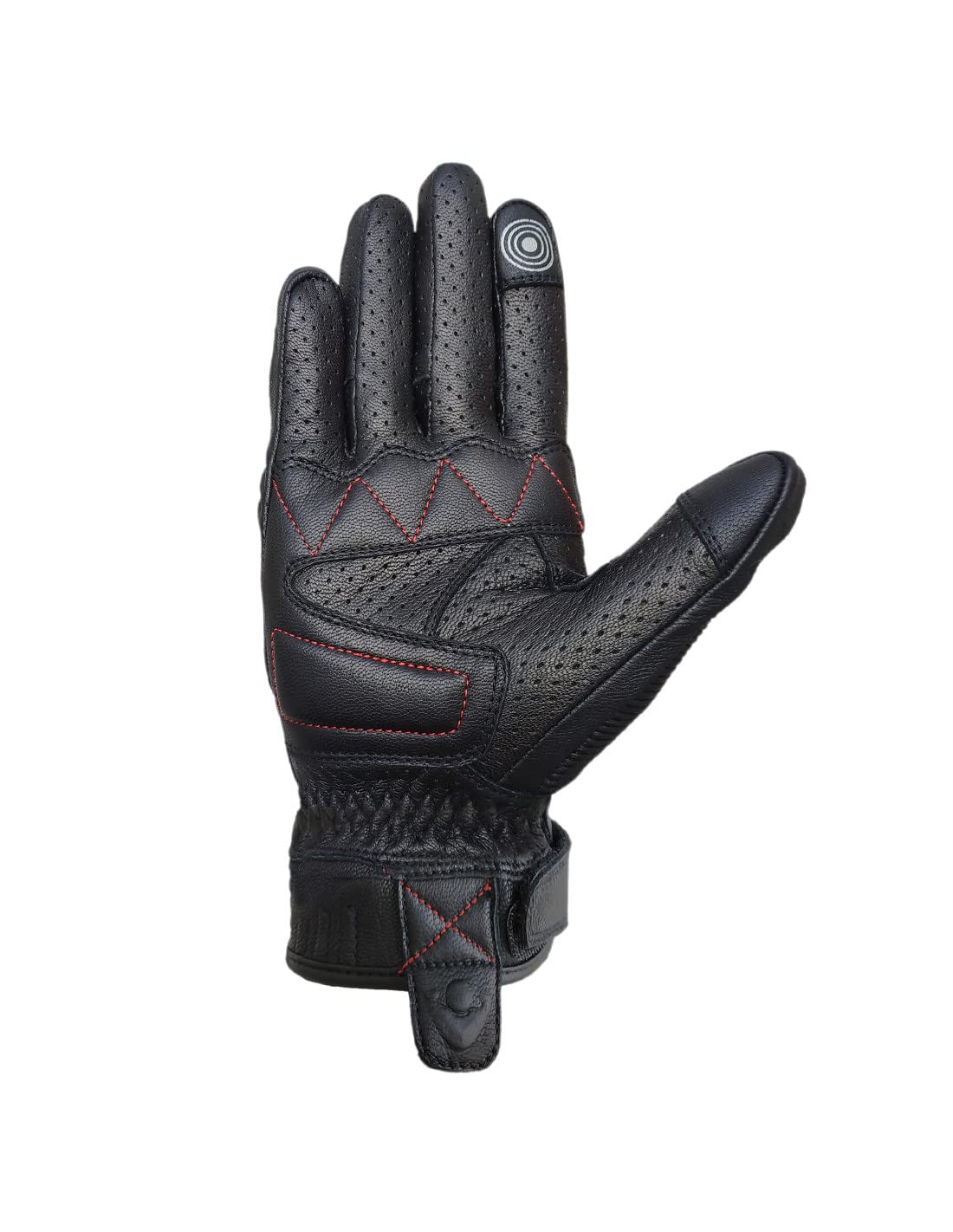 ON BOARD Handschuhe Vint Air, Unisex, XL, schwarzes Leder