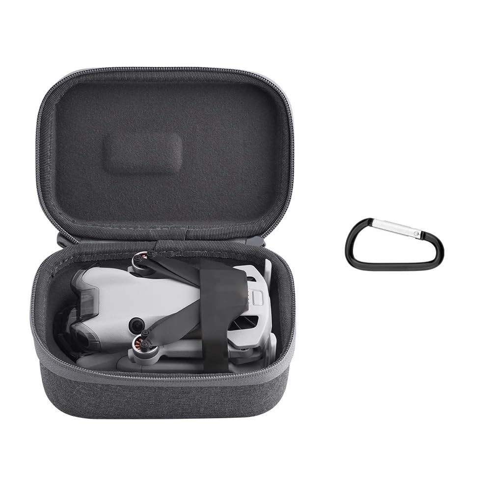 KUANDEDIAN for DJI Mini 4 Pro Aufbewahrungstasche Drohne Tragbare Tragetasche RC 2/RC-N2 Controller Handtasche Reisebox Drohne Staubdichtes Zubehör(Drone bag)