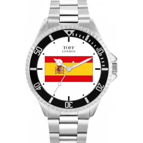 Toff London Spanien-Flaggen-Uhr