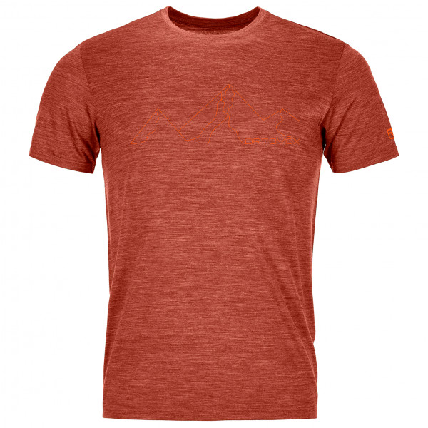 Ortovox 150 Cool Mountain Face Funktionsshirt clay orange blend