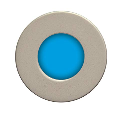 daisalux Lyra – Leuchtendes Lyra R/Z LED. blau d. Opal 230 Nickel