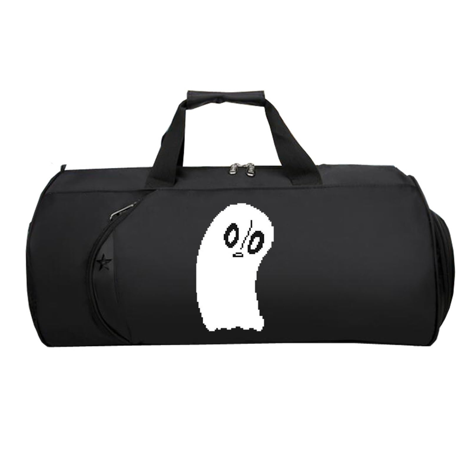 Kleine Reisetasche Anime, Groß Wasserdicht Sporttasche, Weekender HandgepäCk Koffer füR Herren Und Damen Flugzeug(Black 11)