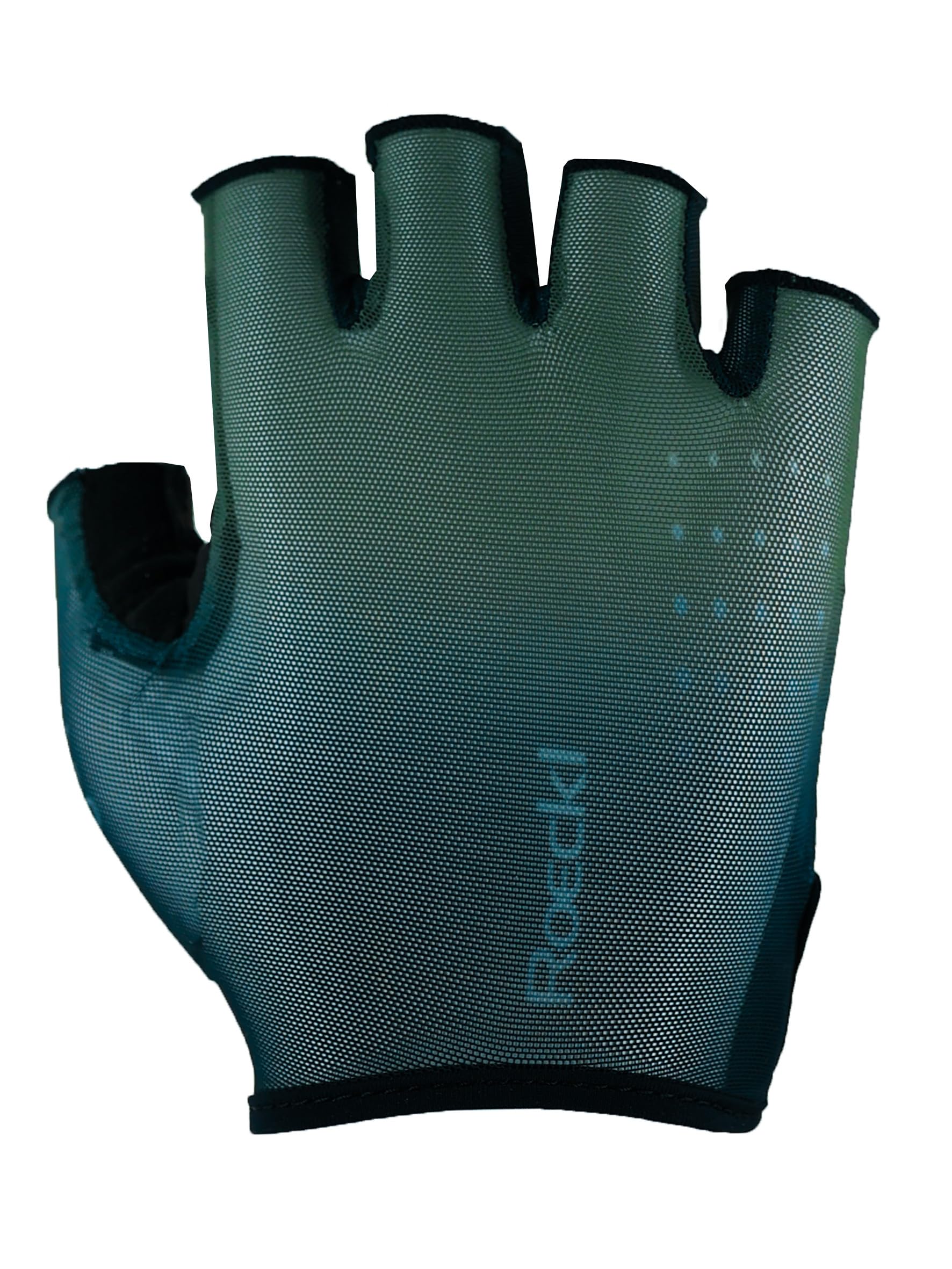 Roeckl Sports Fahrradhandschuh ISTIA, Unisex High Performance Handschuh, Blau/Grün 7