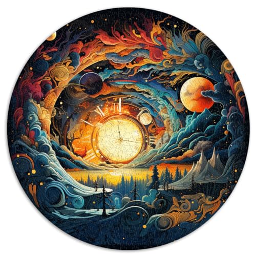 Puzzle for cosmic horizon landscape Puzzles 1000 Piece 26.5x26.5 inches educational challenge Every Piece is Unique - Challenging Family Fun Game