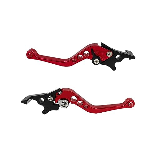 AXCAR 2PCS Universal Motorrad Bremsgriff Einstellbare Moto Motorrad Modifikation Kupplung Trommel Bremshebel Griff Kupplung Bremshebel